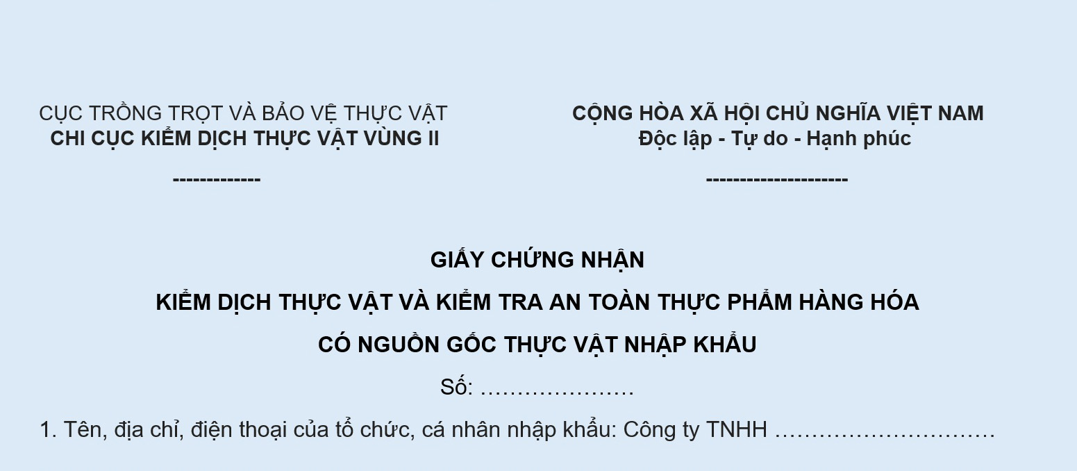 SEA DRAGON LOGISTICS PROCEDURES FOR GARLIC IMPORTATION IN VIETNAM
