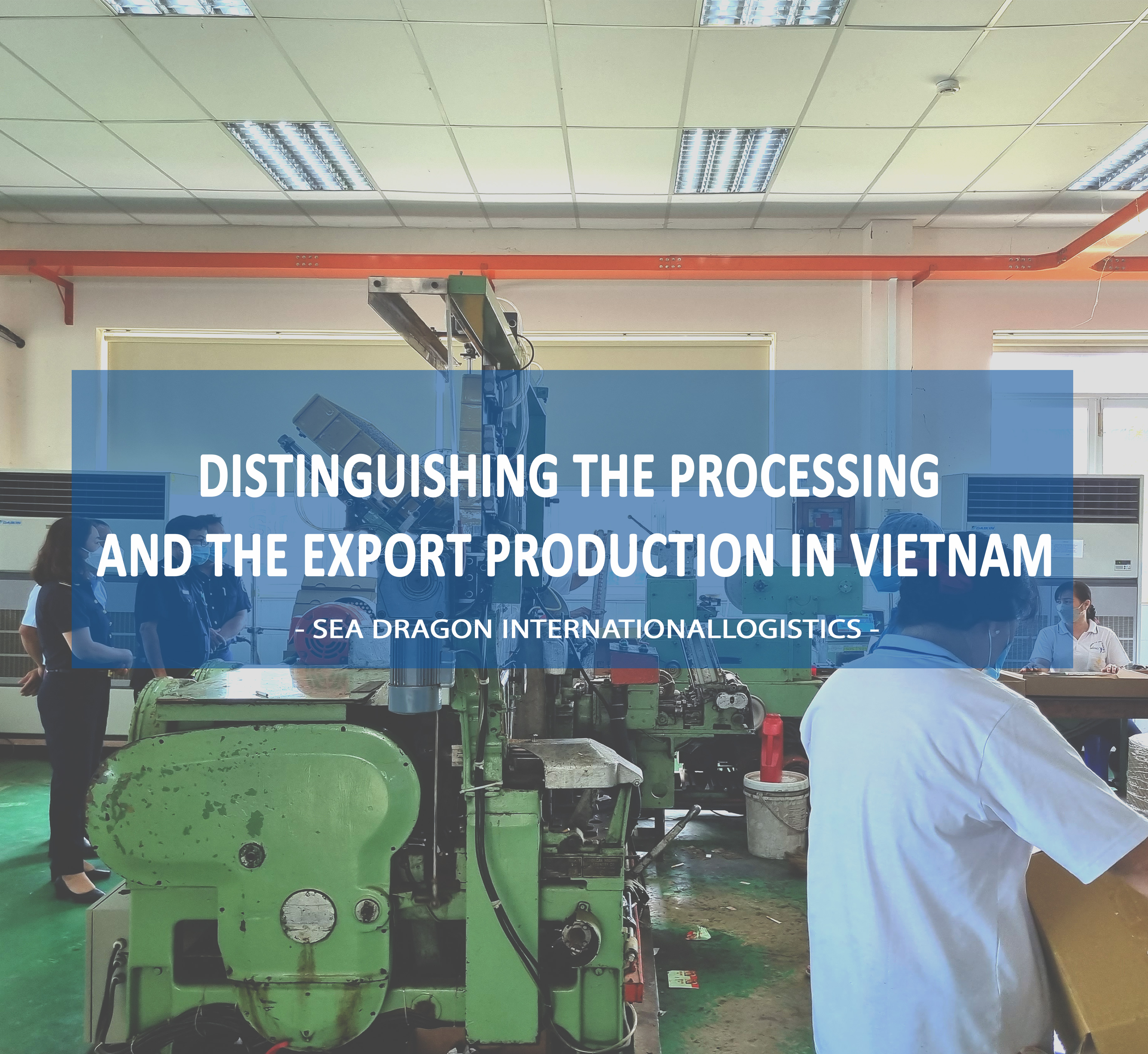 DISTINGUISHING THE PROCESSING AND THE EXPORT PRODUCTION IN VIETNAM